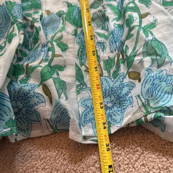 Calypso St. Barth Blue and White Halter Mini Dress - Picture 5 of 5